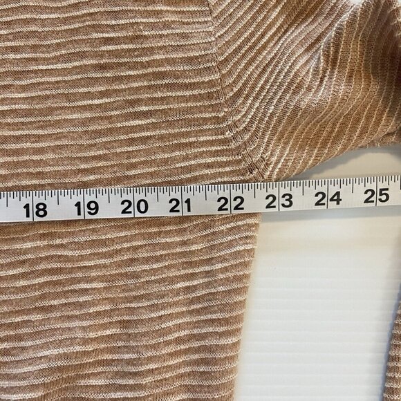 Madewell Cardigan Sweater Womens S Beige Textured Bradley Knit Pockets Lagenlook - Picture 10 of 10